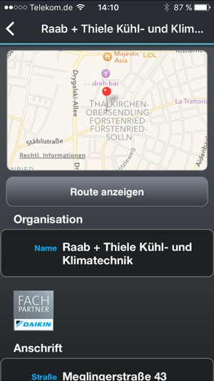 Screenshot - Partner Detailansicht